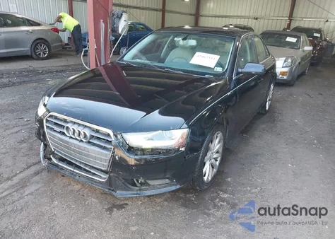 2013 Audi A4 2.0T Premium из США, поврежденный, VIN WAUFFAFL1DN044773